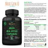 120 Irish Sea Moss Capsules