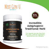 120 Ashwagandha With Withanolides 500 mg Strength Capsules