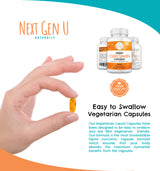 60 NOVASOL Organic Vegan Liquid Curcumin Capsules