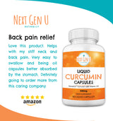 60 NOVASOL Organic Vegan Liquid Curcumin Capsules