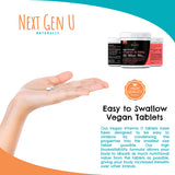 120 Vitamin D Tablets 1000iU Supports Normal Immune Function