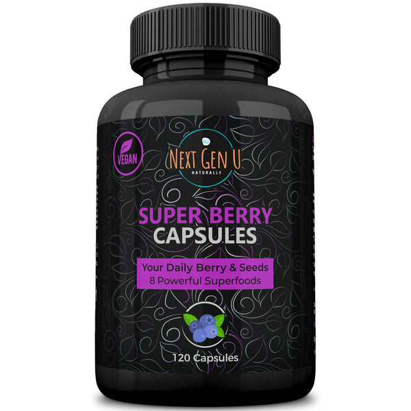 Super Berry Immune Support Supplement 120 Capsules