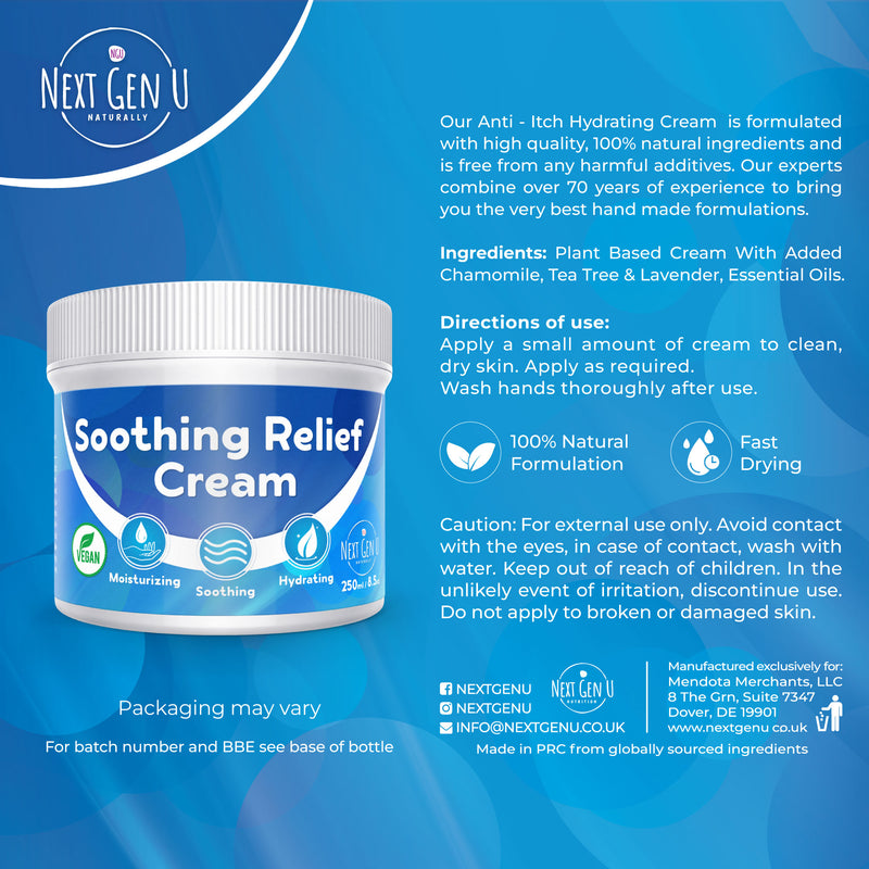 Anti-Itch Soothing Relief Cream 250 ml