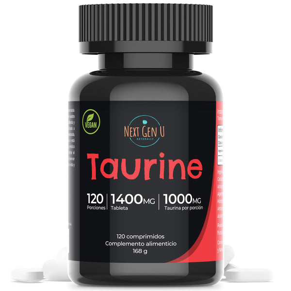 120 Taurine 1000mg High Strength Vegan Taurine Caplets