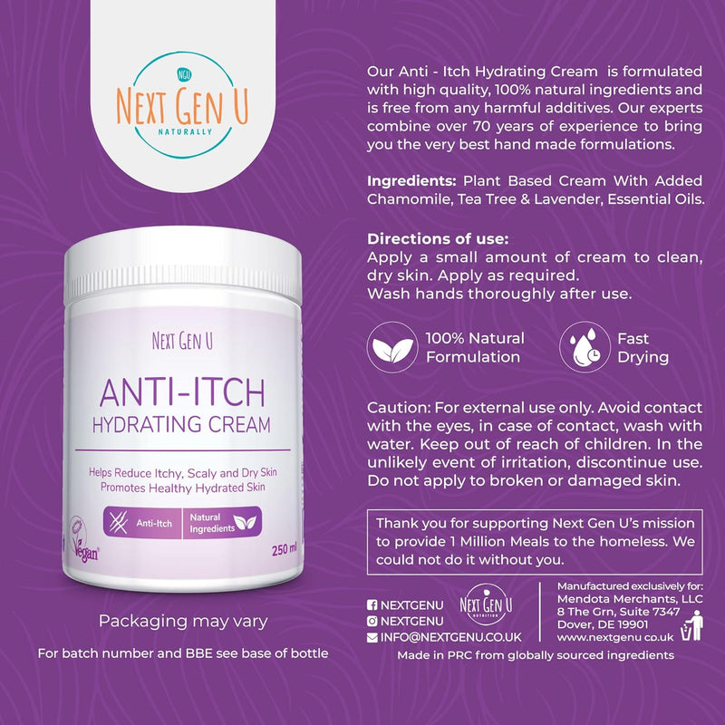 Anti-Itch Soothing Relief Cream 250 ml