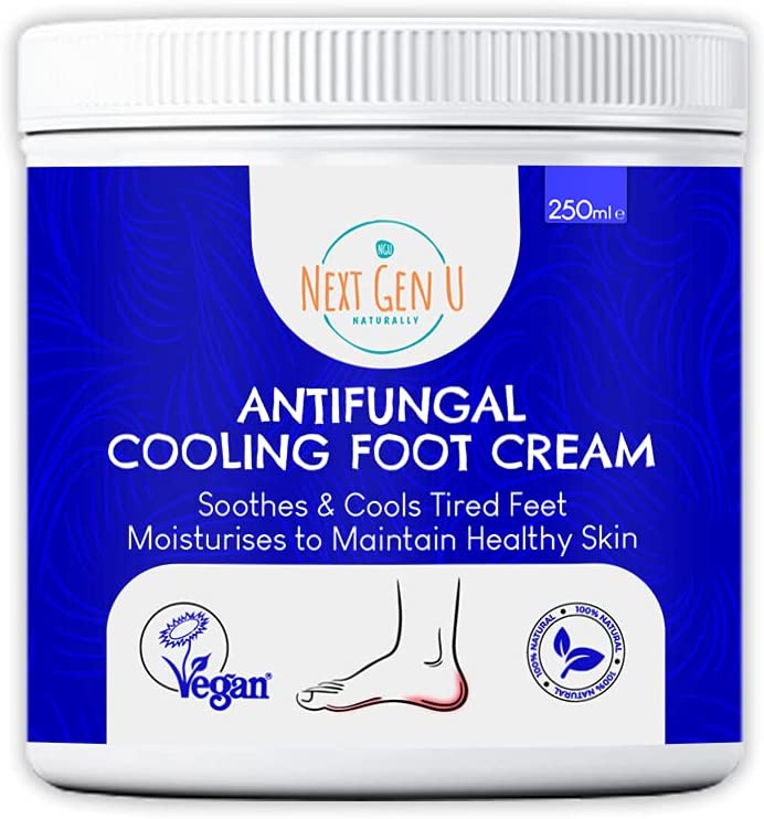 Moisturising & Cooling Foot Cream for Athletes Foot (250 ml)