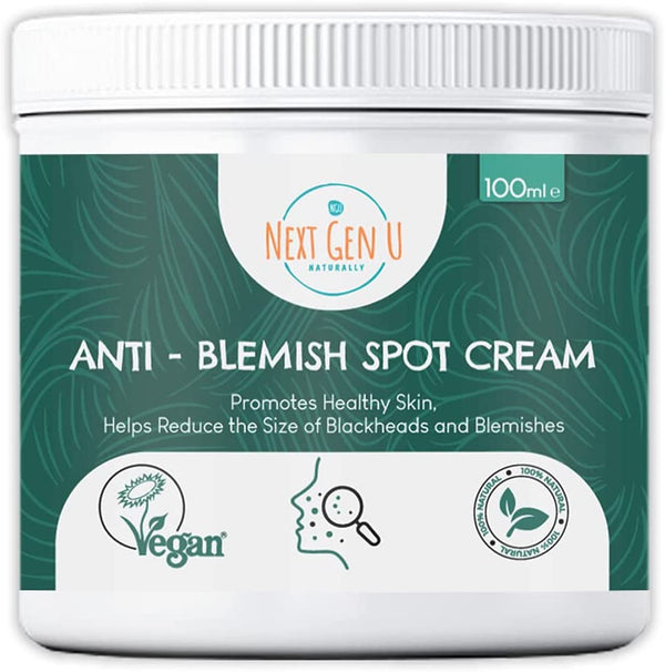 Anti-Blemish Spot Cream 100ml - Helps Reduce Blackheads & Blemishes