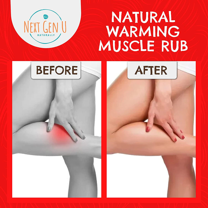 Natural Warming Muscle Rub 250ml